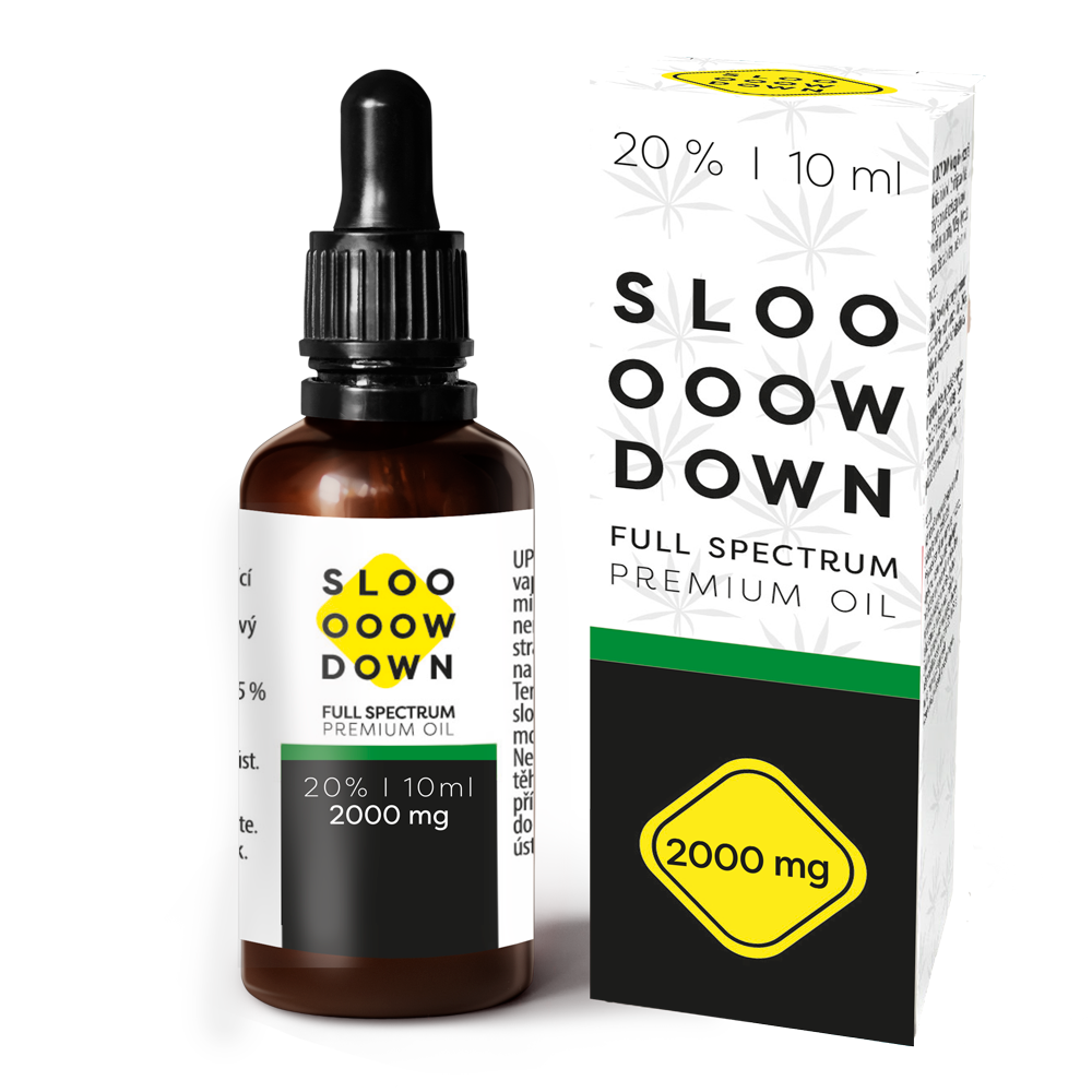 Slowdown Premium Oil 20% (2000mg) – 10ml