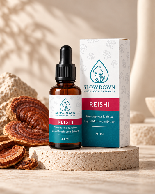 Slowdown Reishi 30 ml mushroom extract